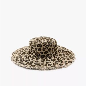 Zara Animal Print Bucket Hat M